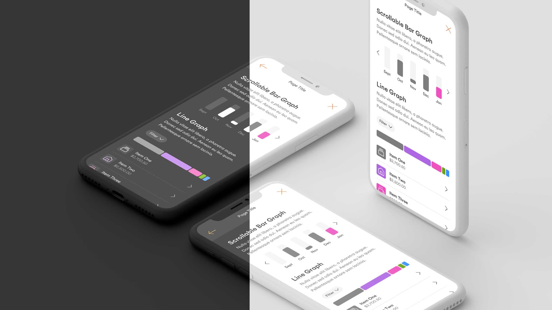 Tangerine App Dark Mode